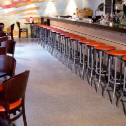 Полимерные полы в кафе и ресторанах